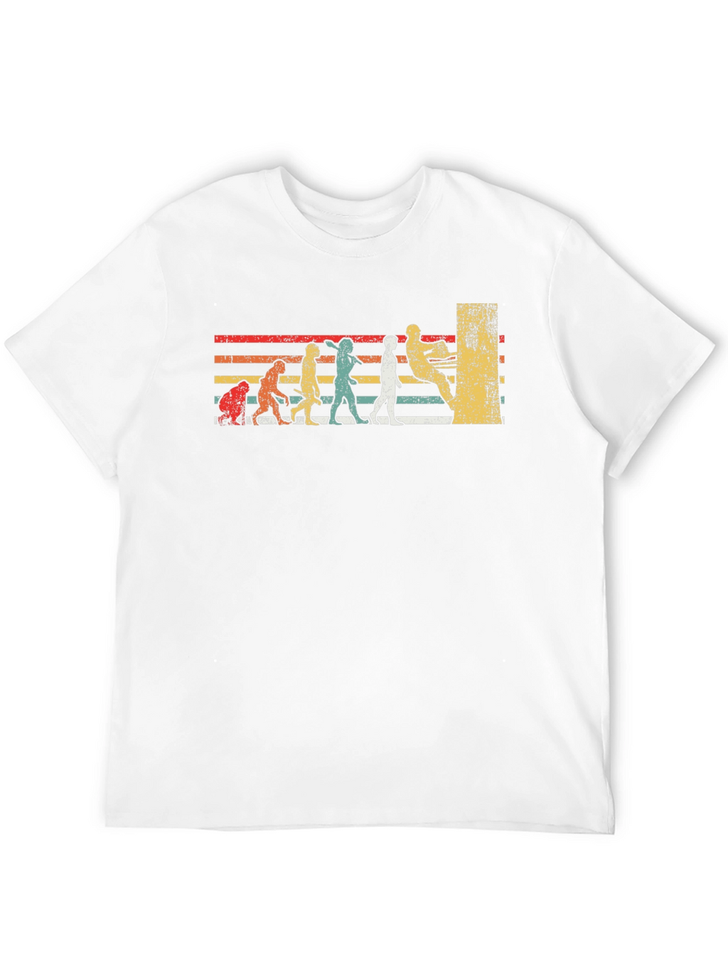 Evolution of Climbing T-Shirt - Funny Climber Tee