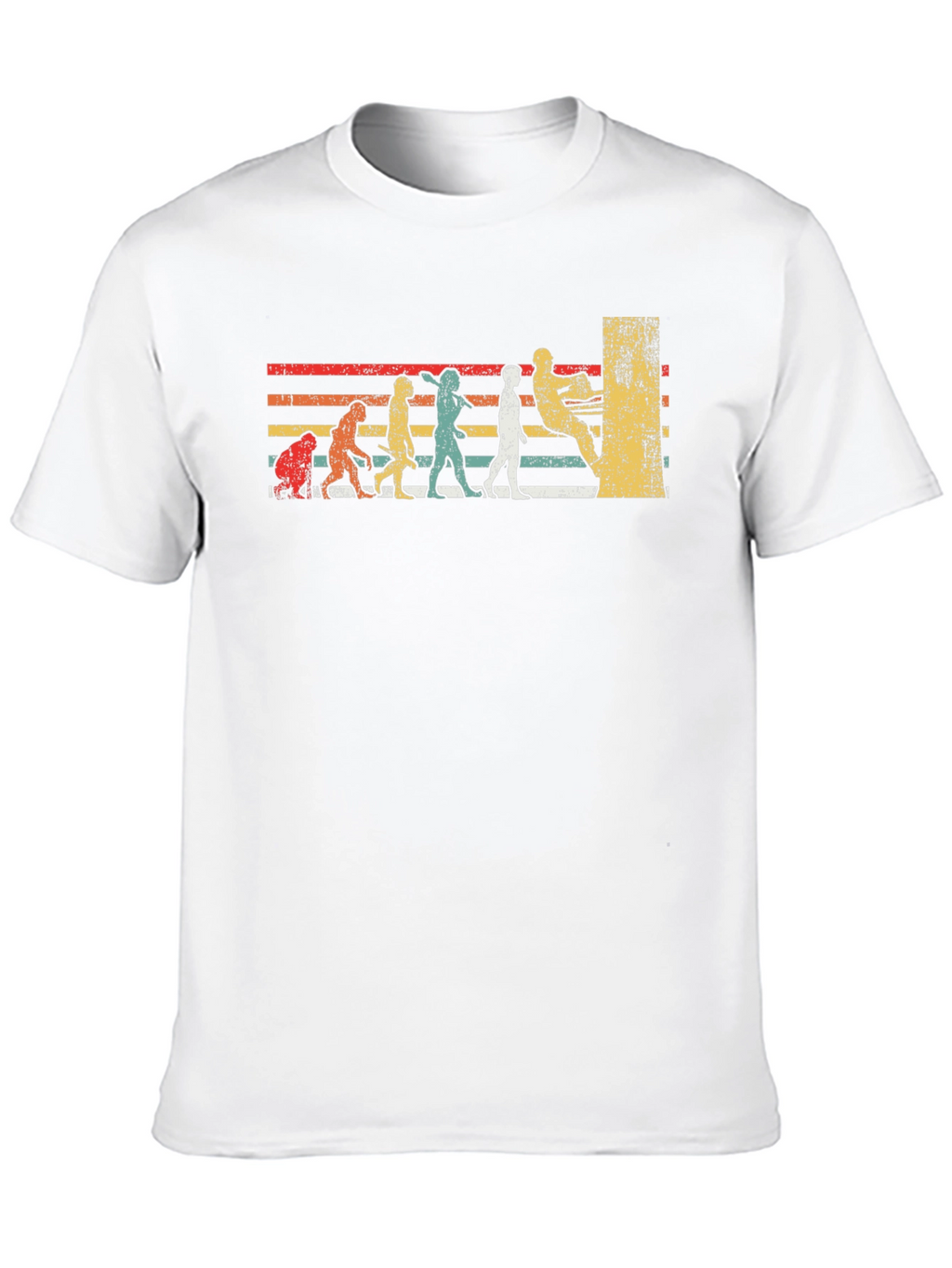 Evolution of Climbing T-Shirt - Funny Climber Tee