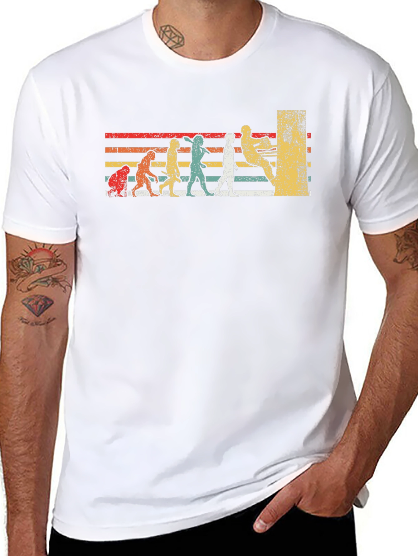 Evolution of Climbing T-Shirt - Funny Climber Tee