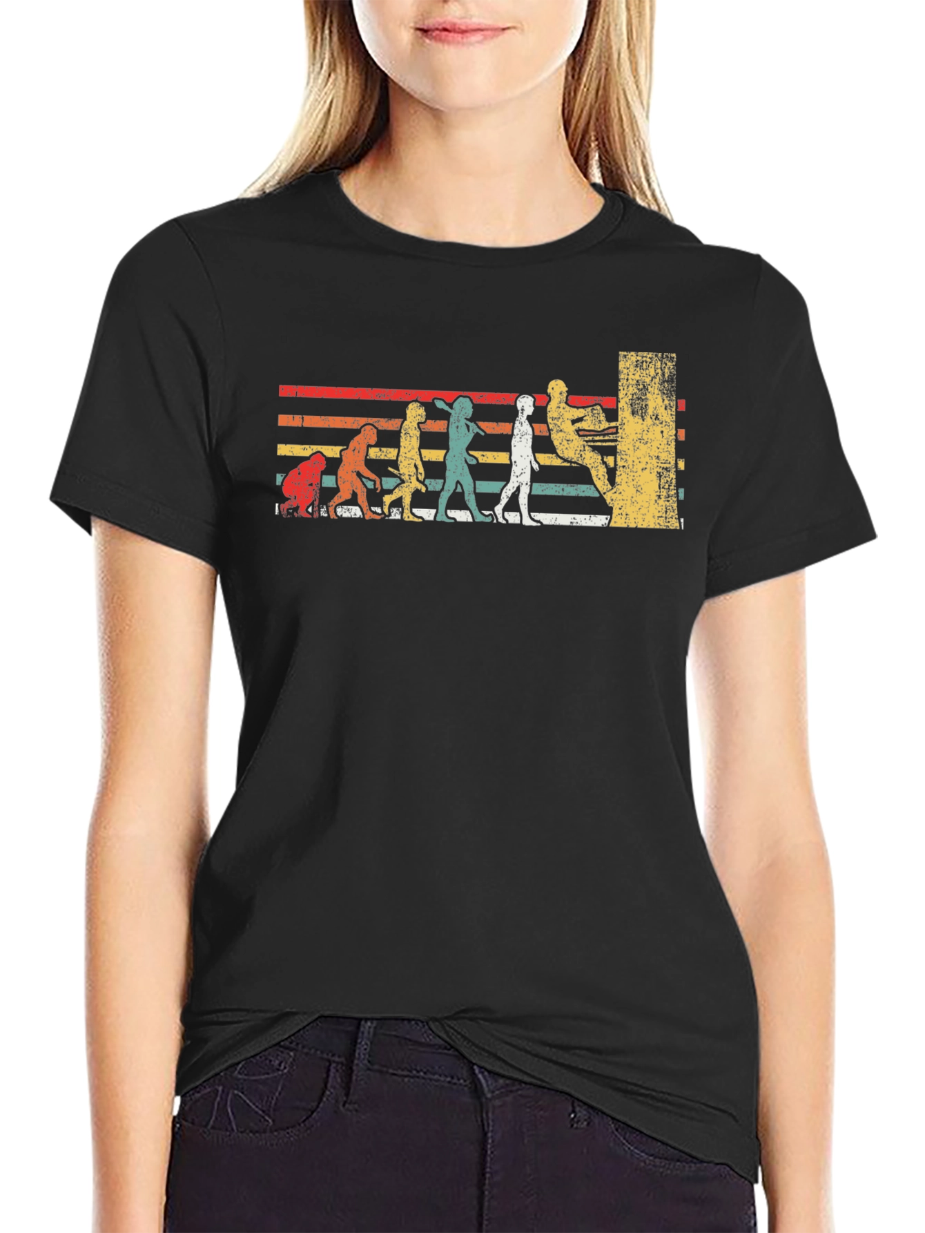 Evolution of Climbing T-Shirt - Funny Climber Tee