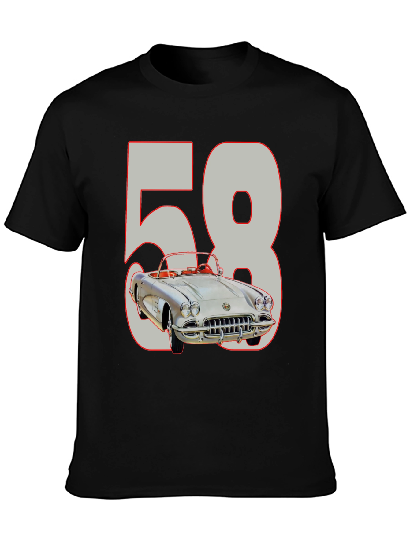 Classic 58 Corvette Graphic Tee