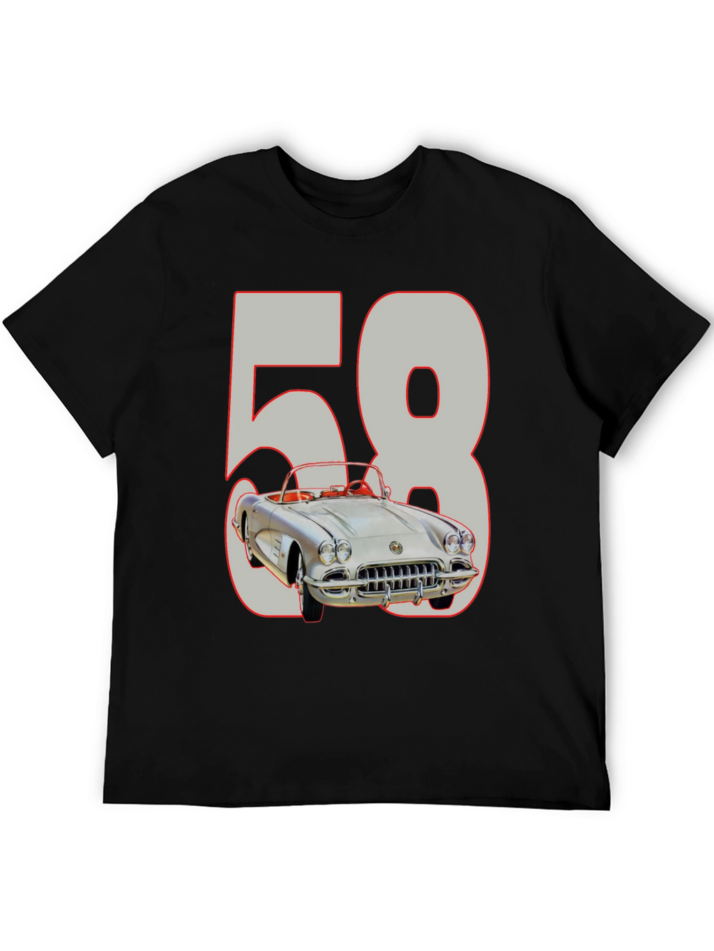 Classic 58 Corvette Graphic Tee