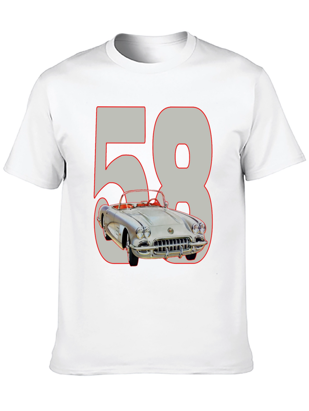 Classic 58 Corvette Graphic Tee
