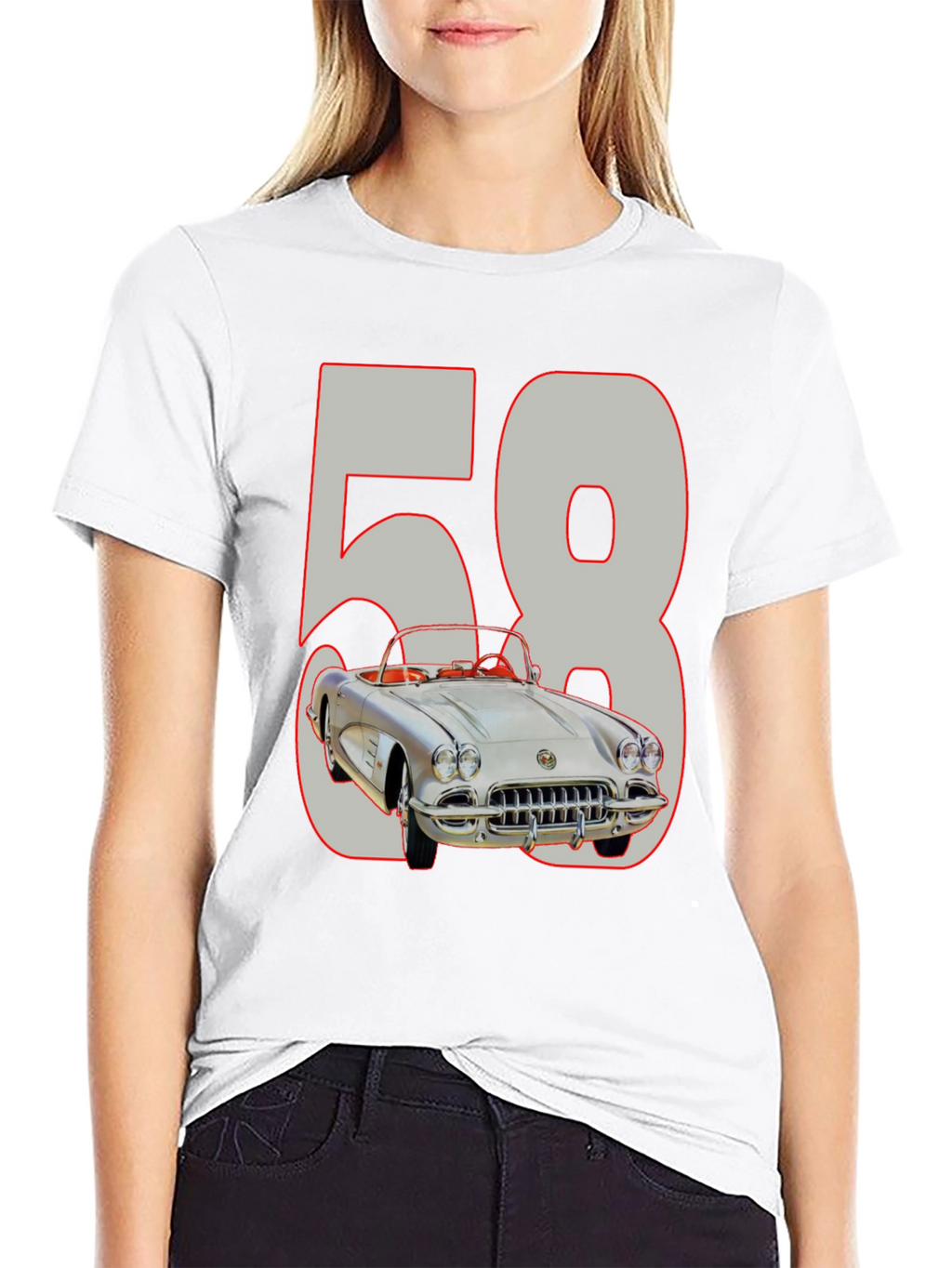 Classic 58 Corvette Graphic Tee
