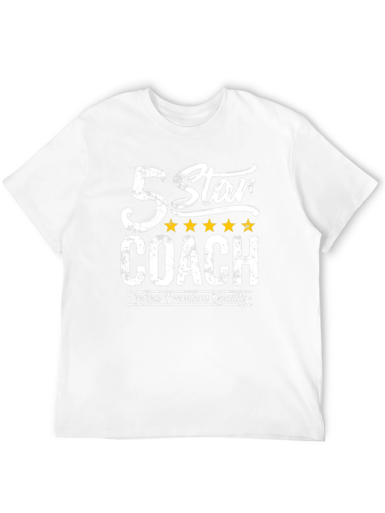 5 Star Coach Premium Black T-Shirt