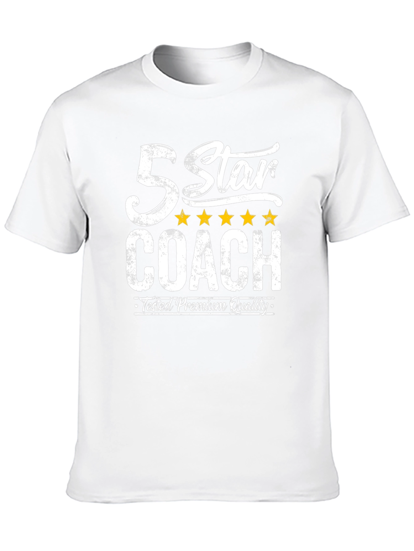 5 Star Coach Premium Black T-Shirt