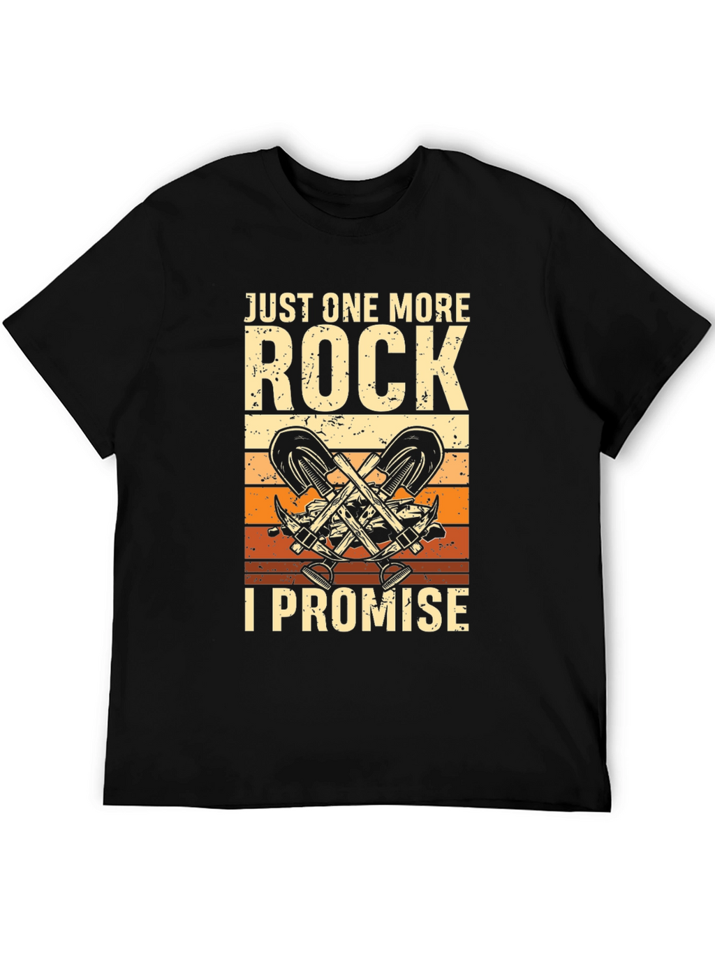 Just One More Rock - Funny Rockhound T-Shirt