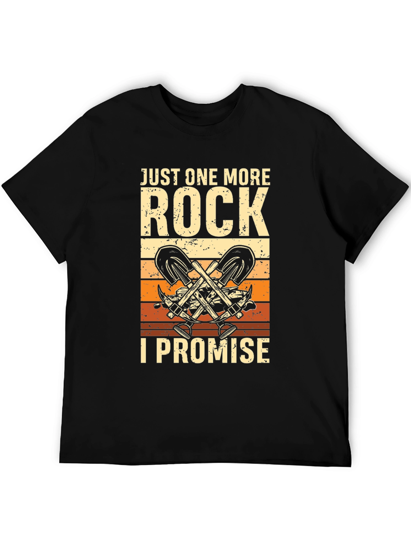 Just One More Rock - Funny Rockhound T-Shirt