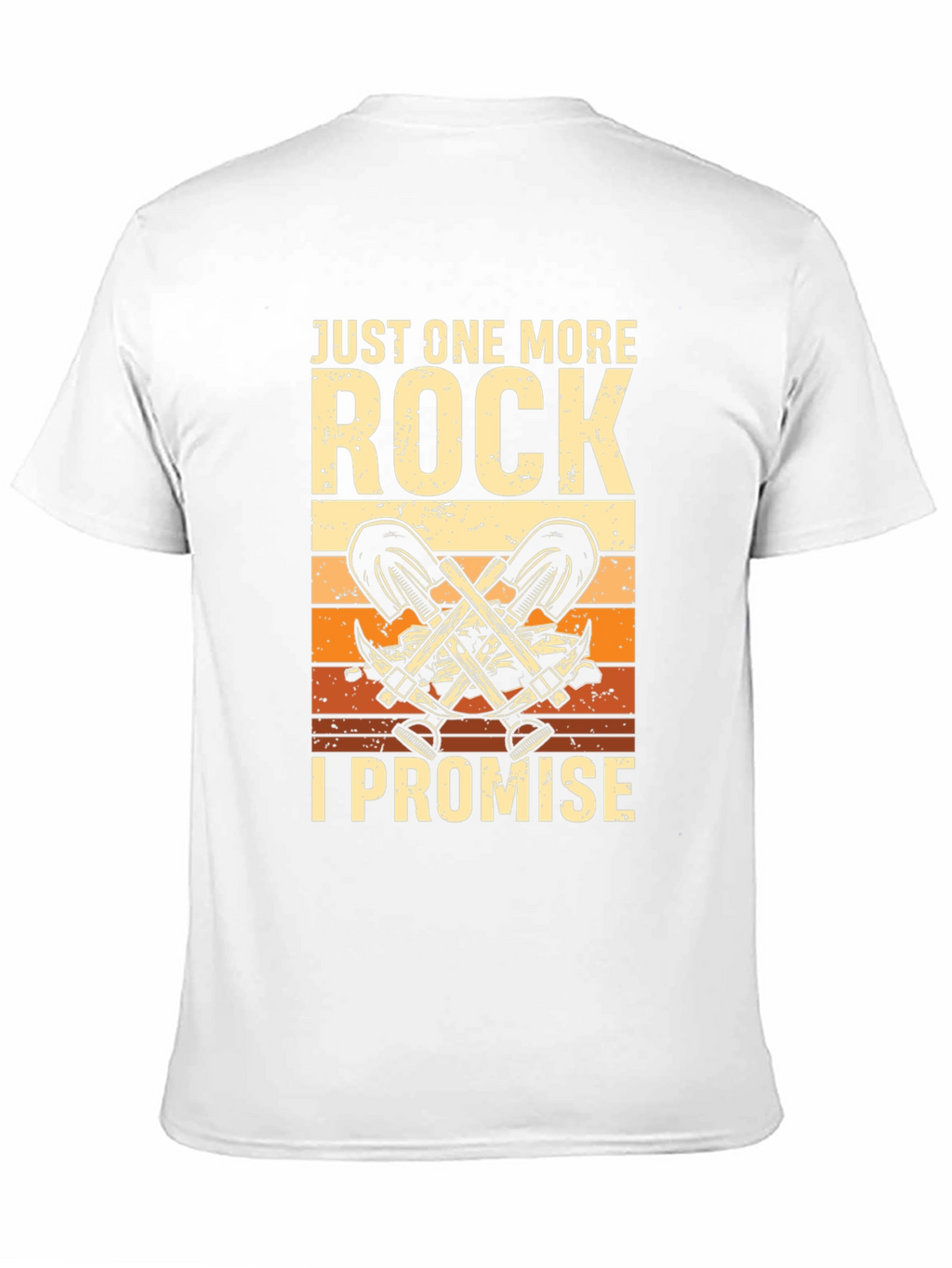 Just One More Rock - Funny Rockhound T-Shirt
