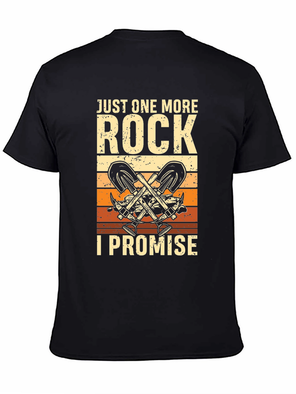Just One More Rock - Funny Rockhound T-Shirt