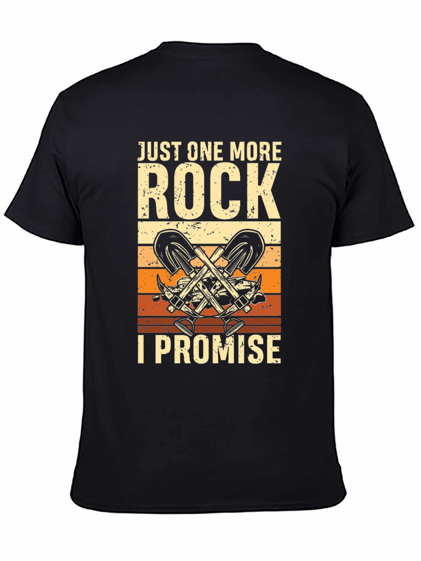 Just One More Rock - Funny Rockhound T-Shirt
