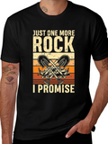 Just One More Rock - Funny Rockhound T-Shirt