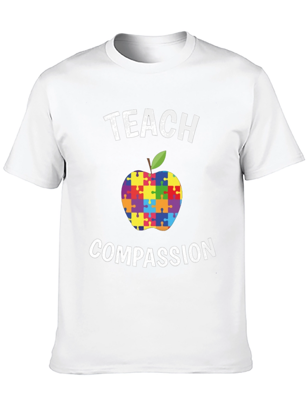Teach Compassion Autism Awareness T-Shirt