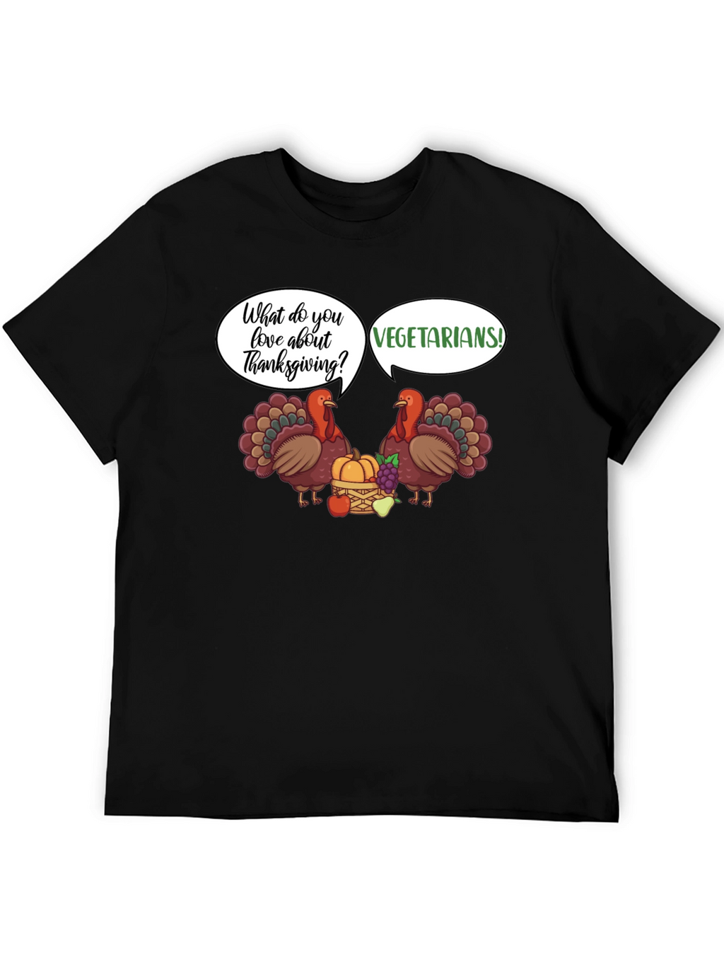 Thanksgiving Vegetarian Joke T-Shirt