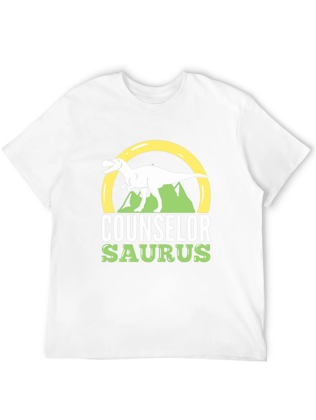 Counselor Saurus T-Shirt - Dinosaur Counselor Tee