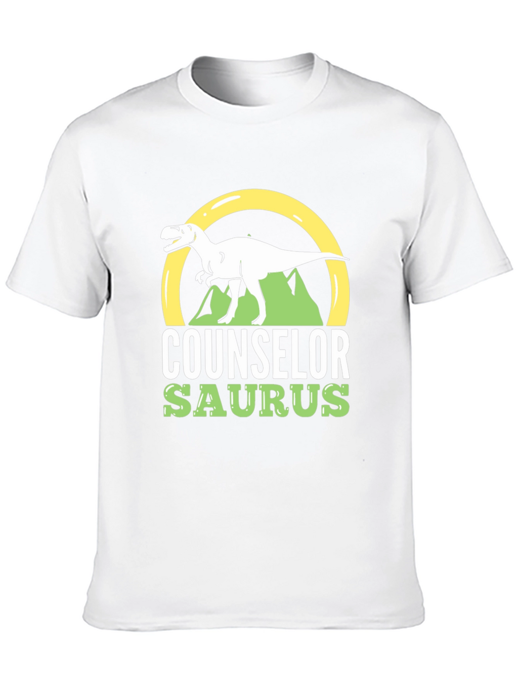 Counselor Saurus T-Shirt - Dinosaur Counselor Tee