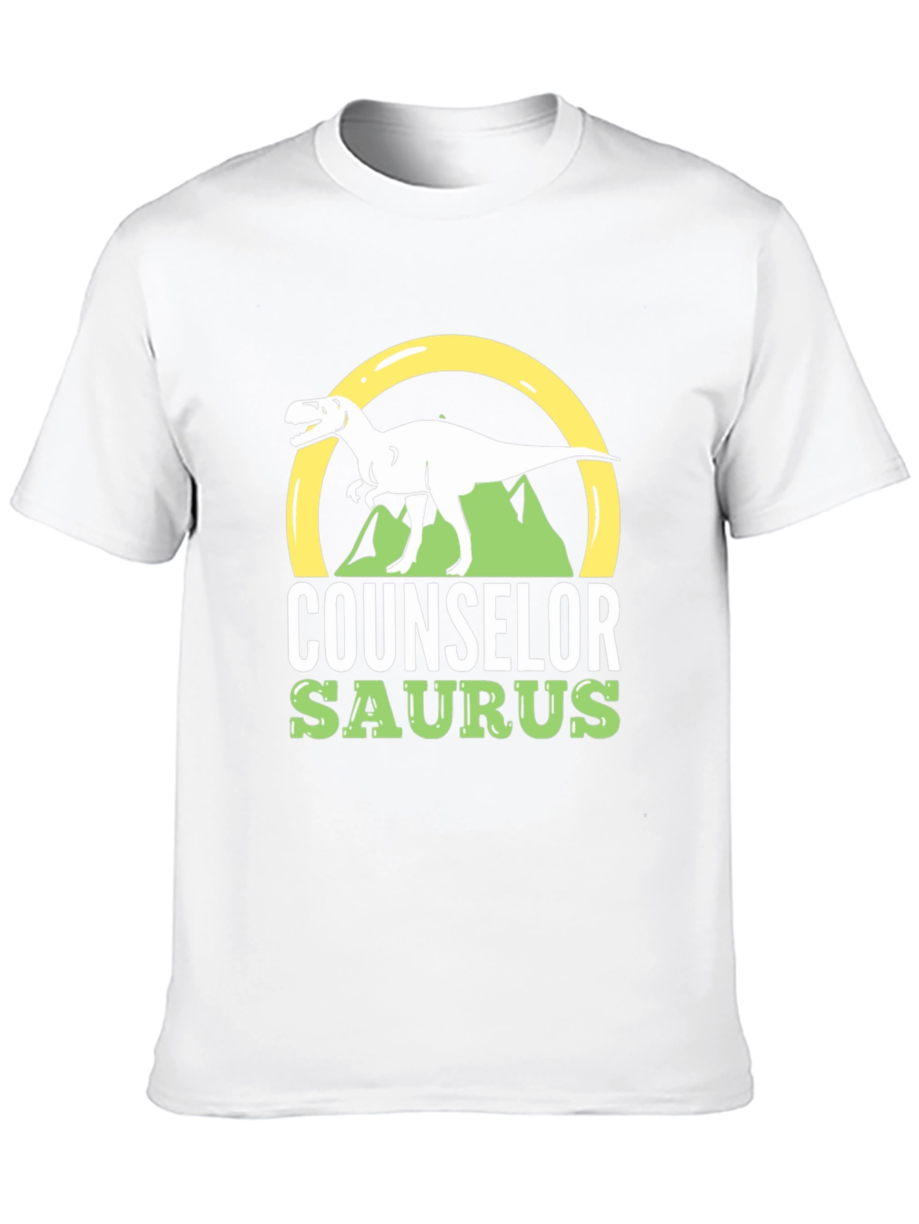 Counselor Saurus T-Shirt - Dinosaur Counselor Tee