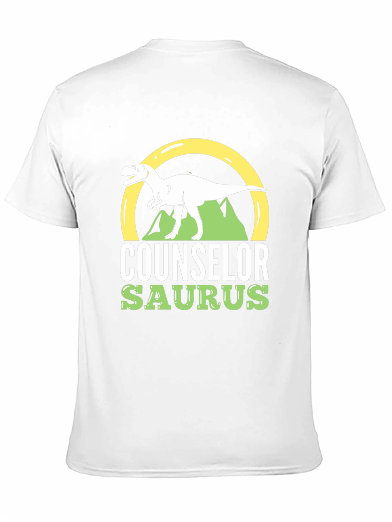 Counselor Saurus T-Shirt - Dinosaur Counselor Tee