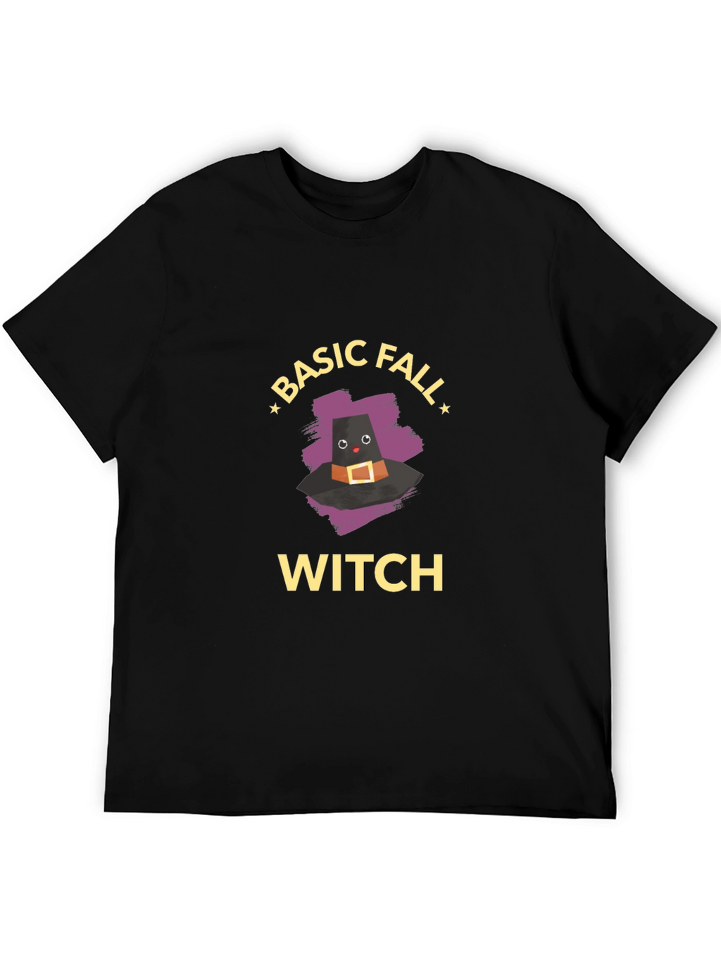 Basic Fall Witch T-Shirt - Cute Halloween Tee