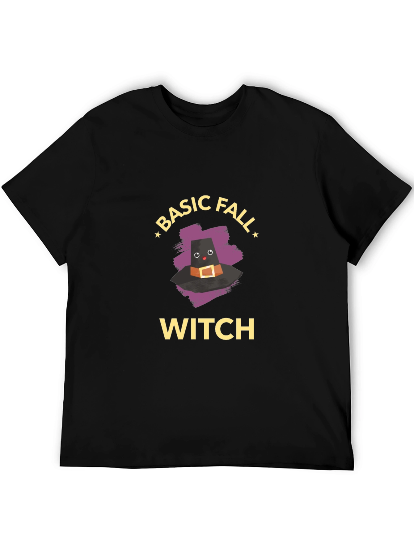 Basic Fall Witch T-Shirt - Cute Halloween Tee