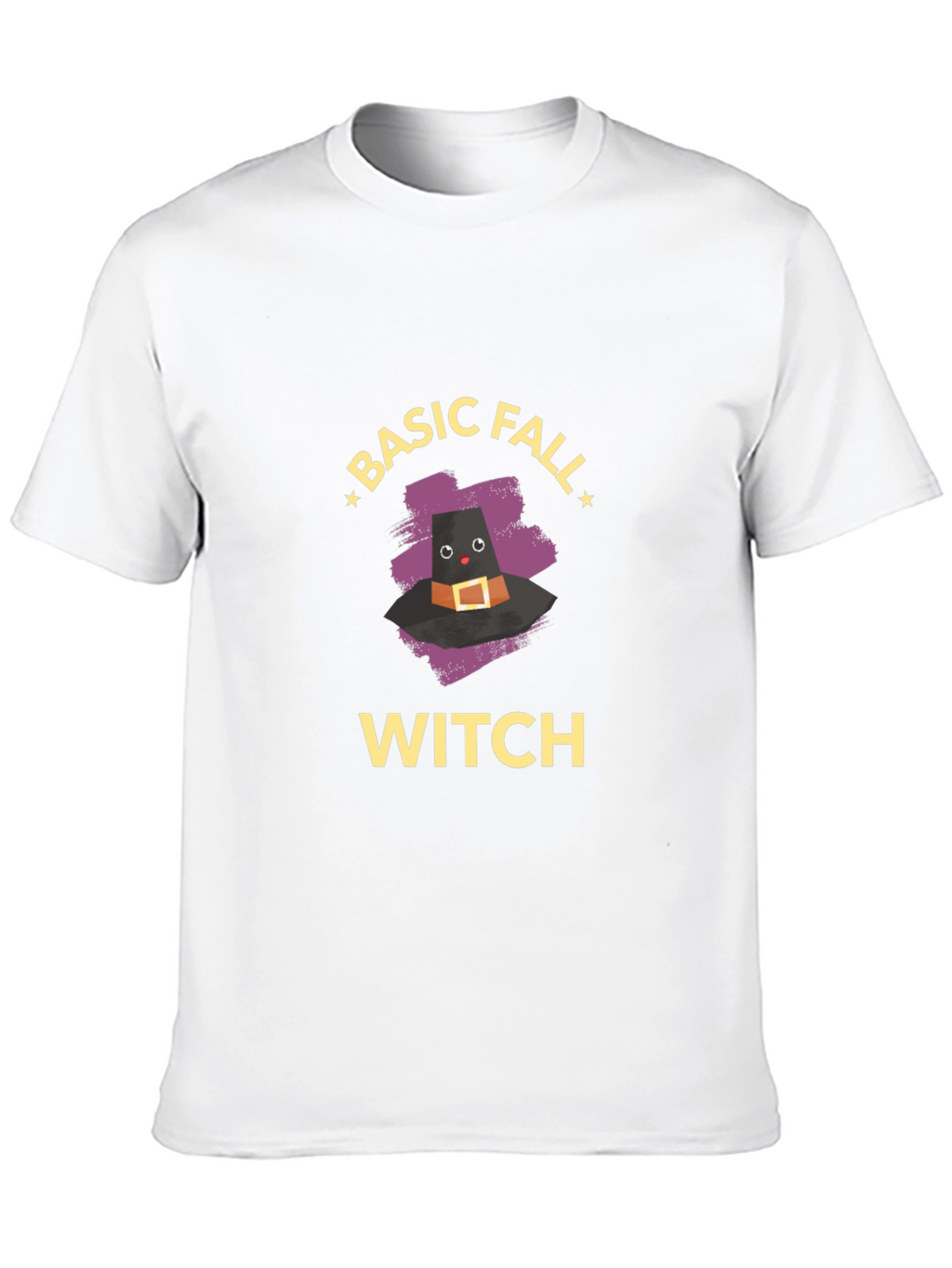 Basic Fall Witch T-Shirt - Cute Halloween Tee
