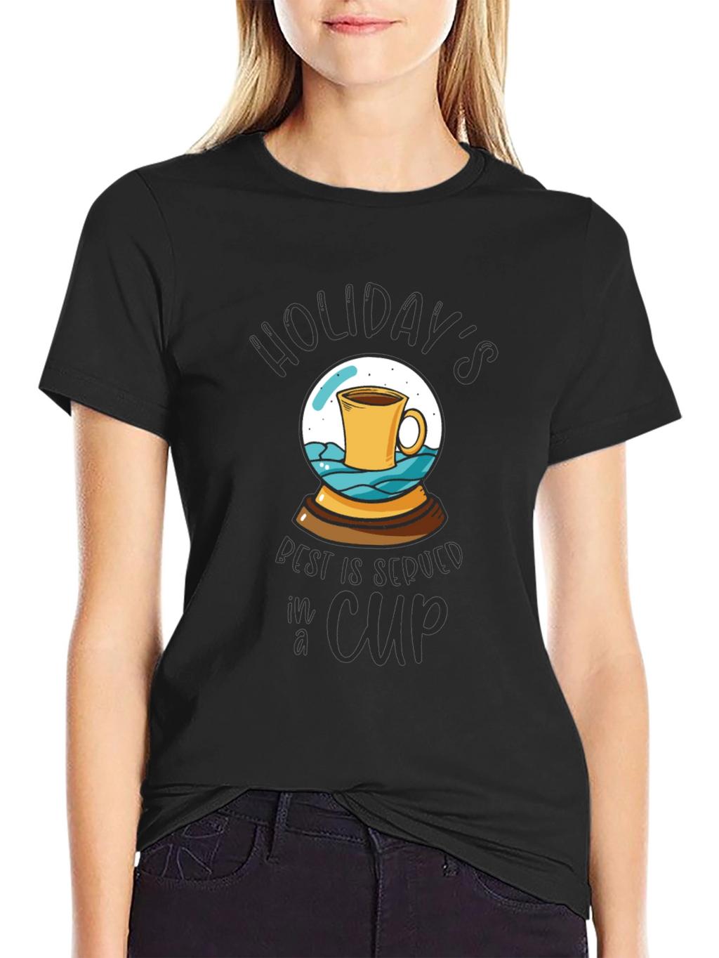 Holidays Best Served in a Cup T-Shirt