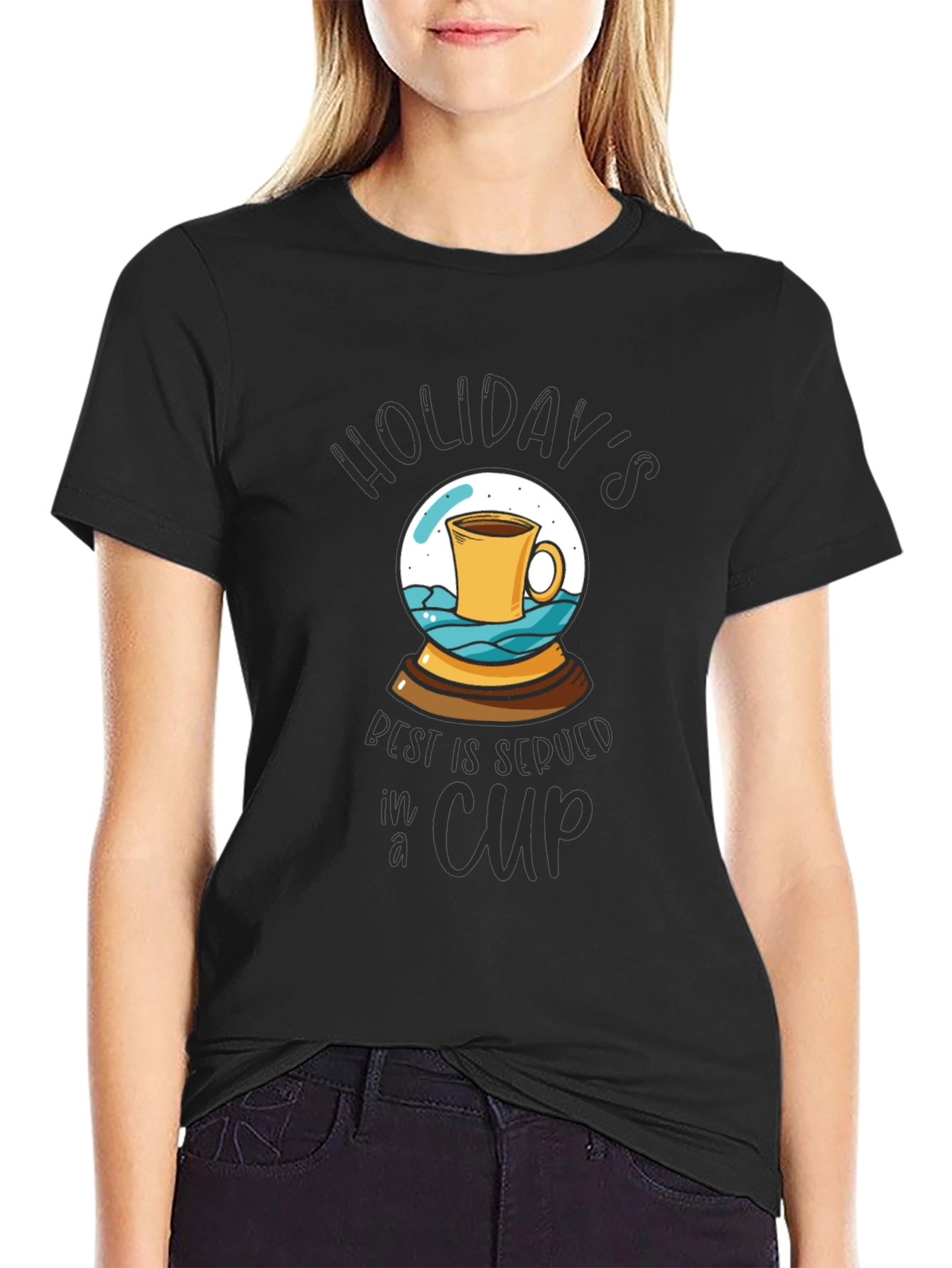 Holidays Best Served in a Cup T-Shirt