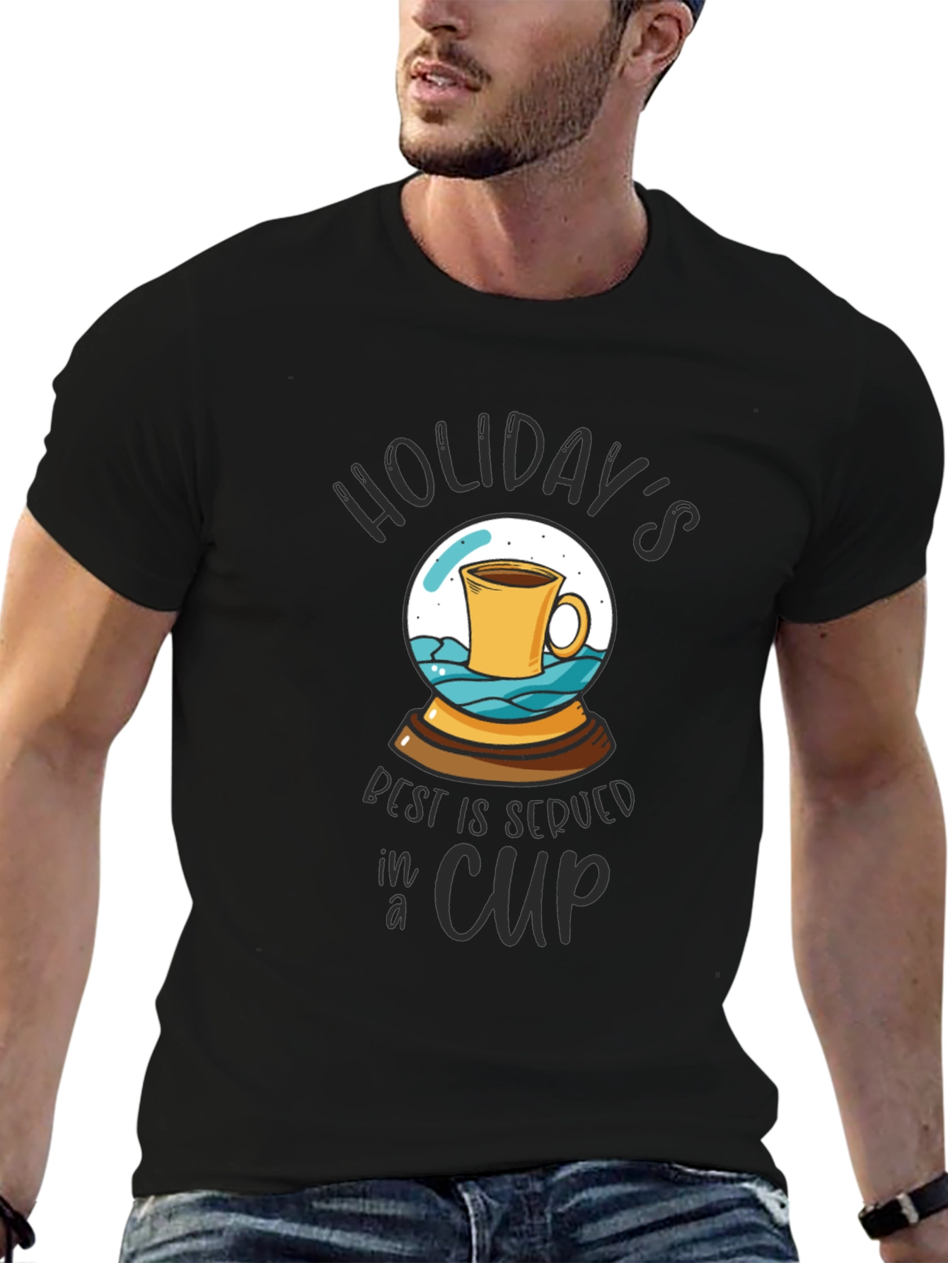 Holidays Best Served in a Cup T-Shirt