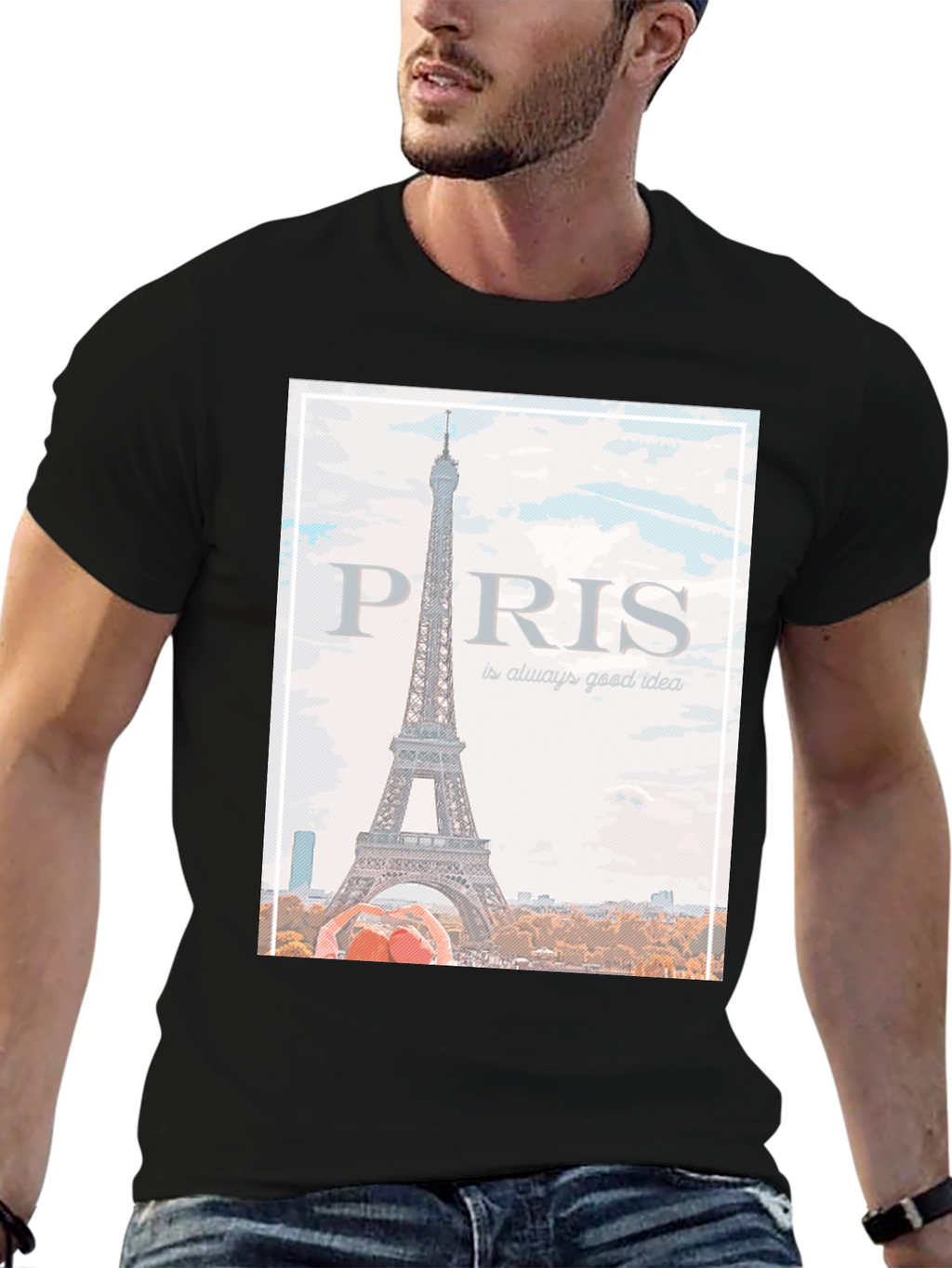 Paris Eiffel Tower T-Shirt - Always a Good Idea!