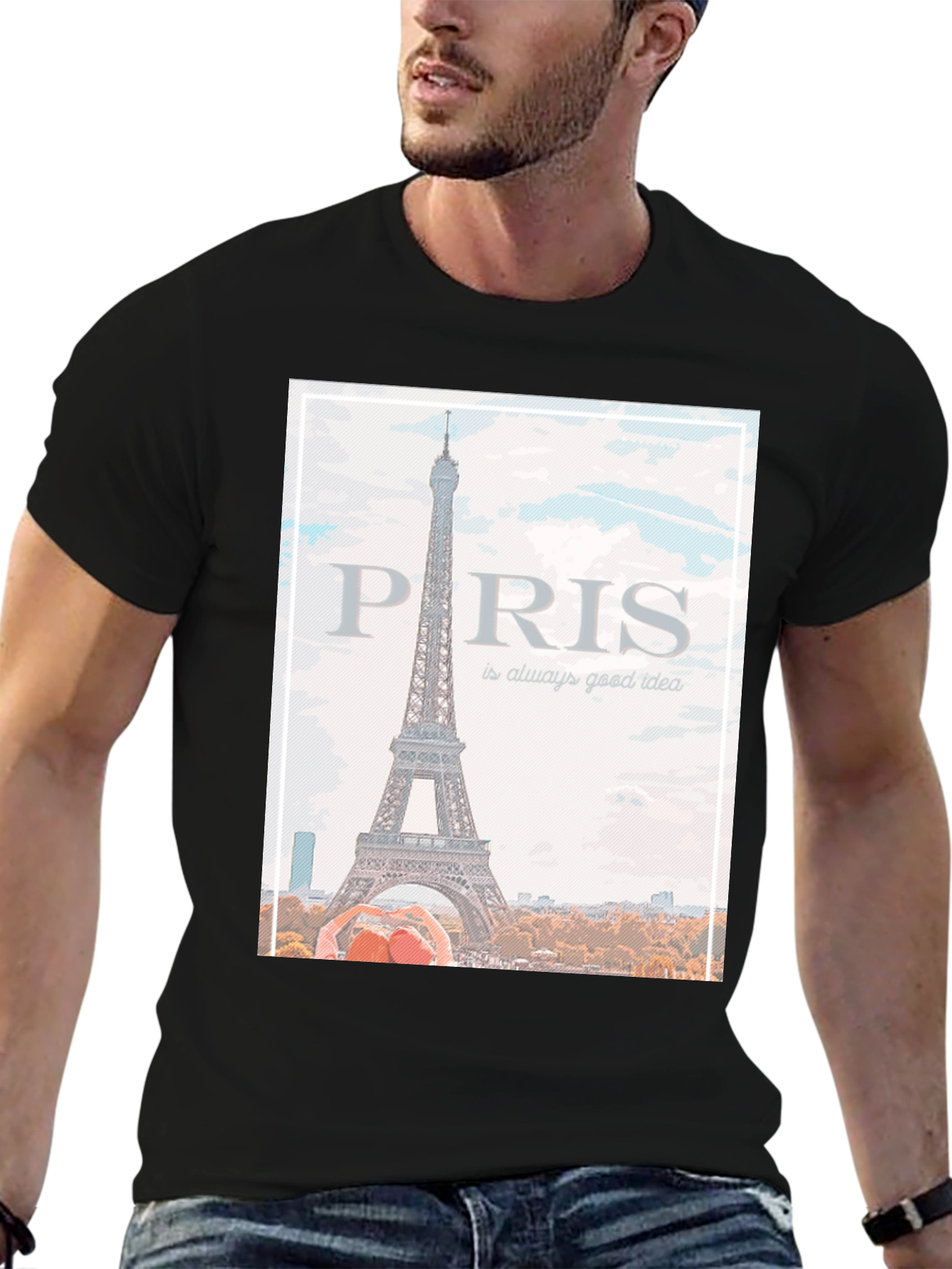 Paris Eiffel Tower T-Shirt - Always a Good Idea!