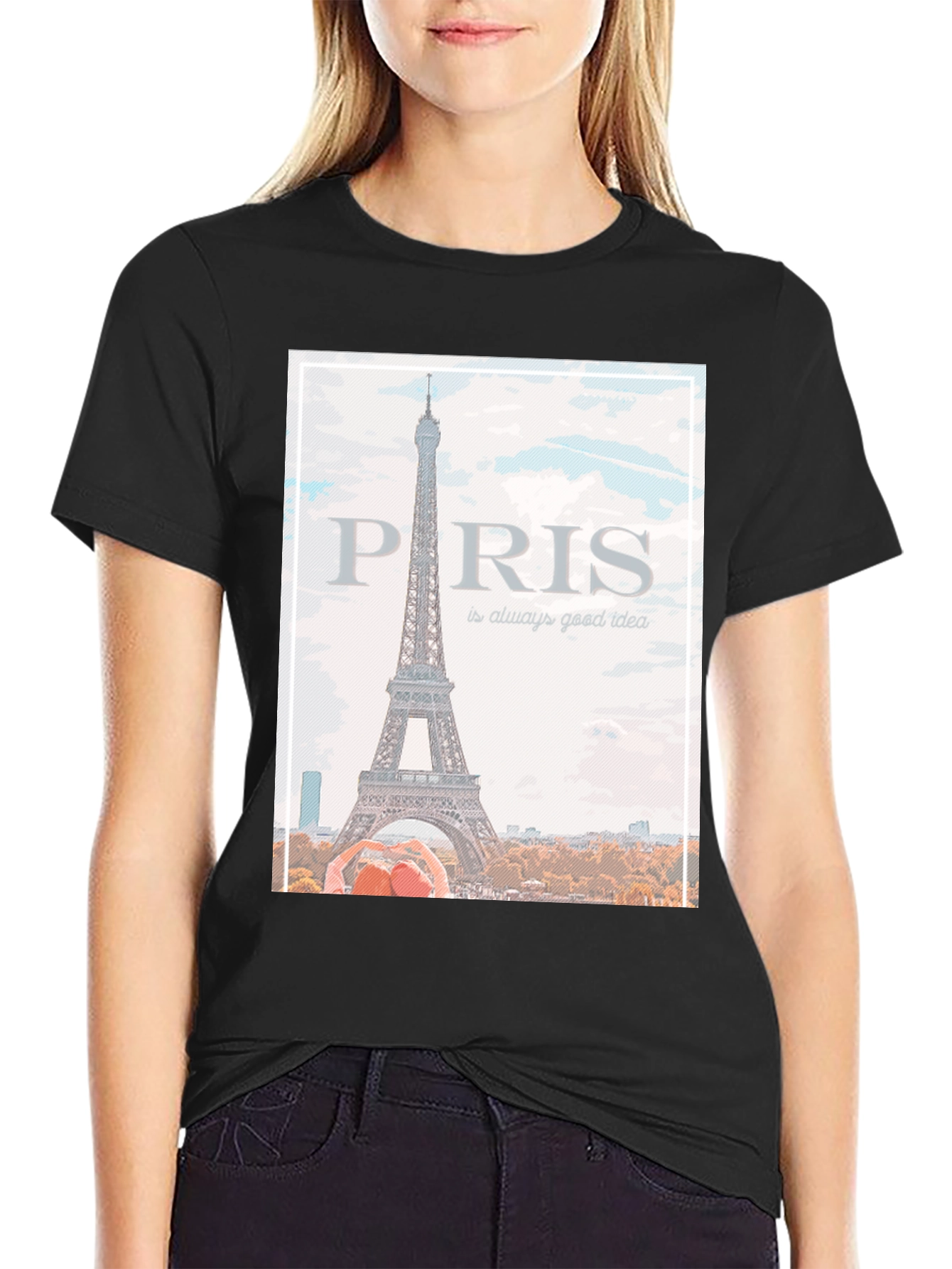 Paris Eiffel Tower T-Shirt - Always a Good Idea!