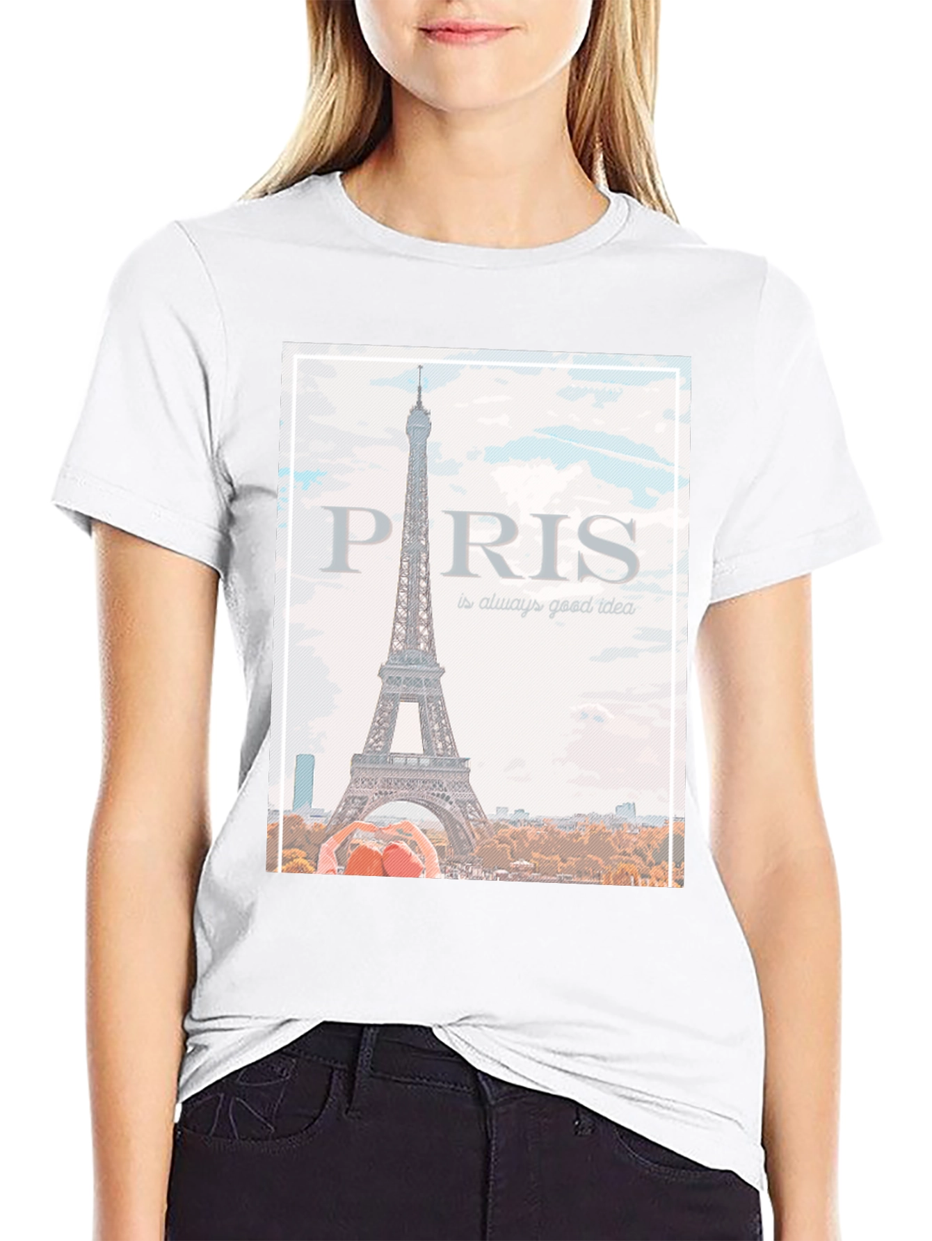 Paris Eiffel Tower T-Shirt - Always a Good Idea!