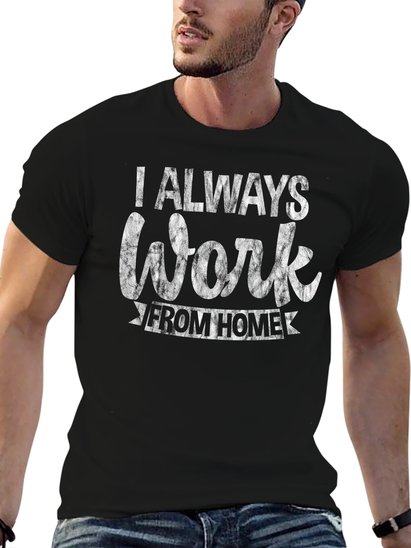 Work From Home Graphic T-Shirt