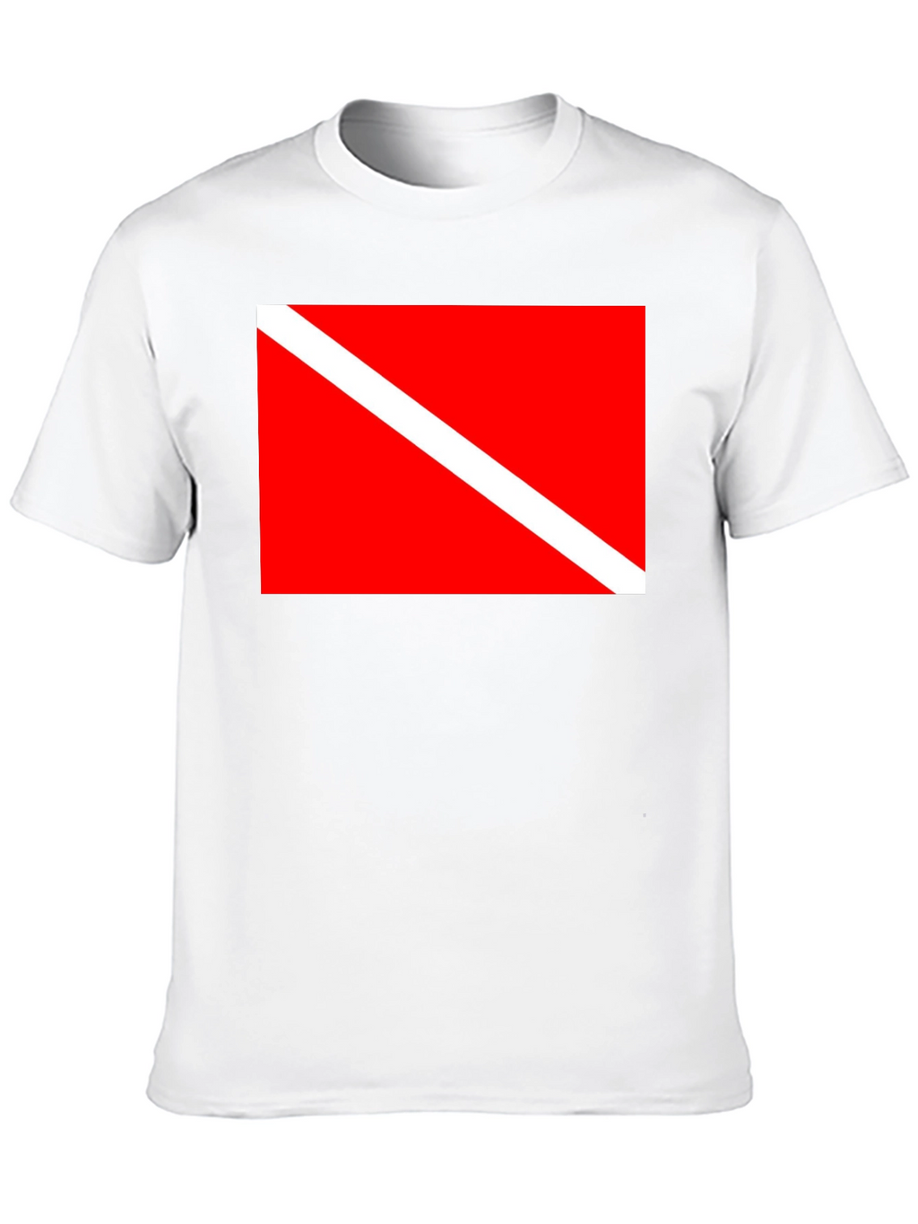 Diver Down Flag T-Shirt - Scuba Diving Tee