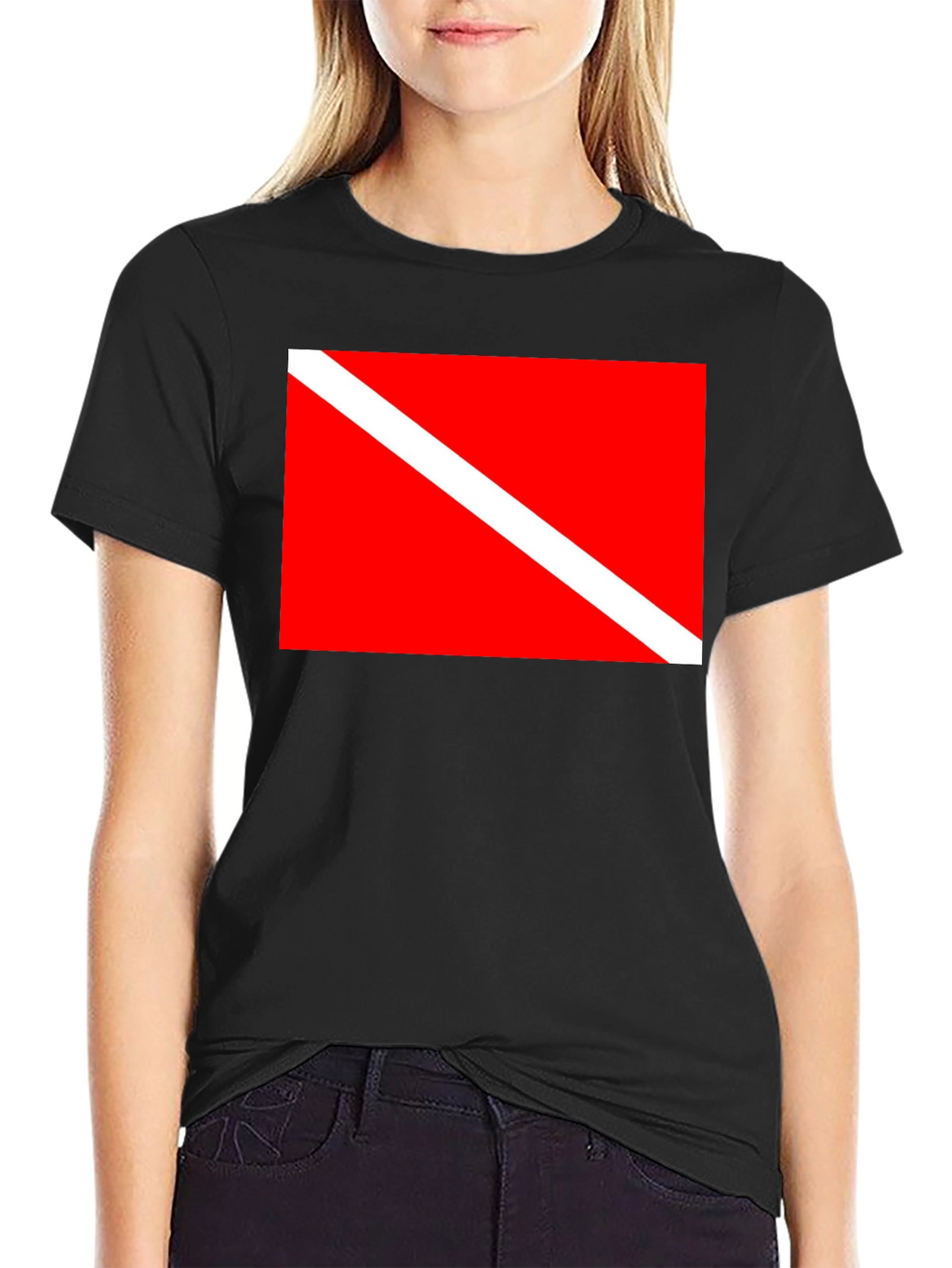 Diver Down Flag T-Shirt - Scuba Diving Tee