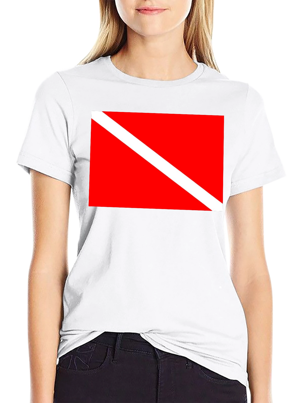 Diver Down Flag T-Shirt - Scuba Diving Tee