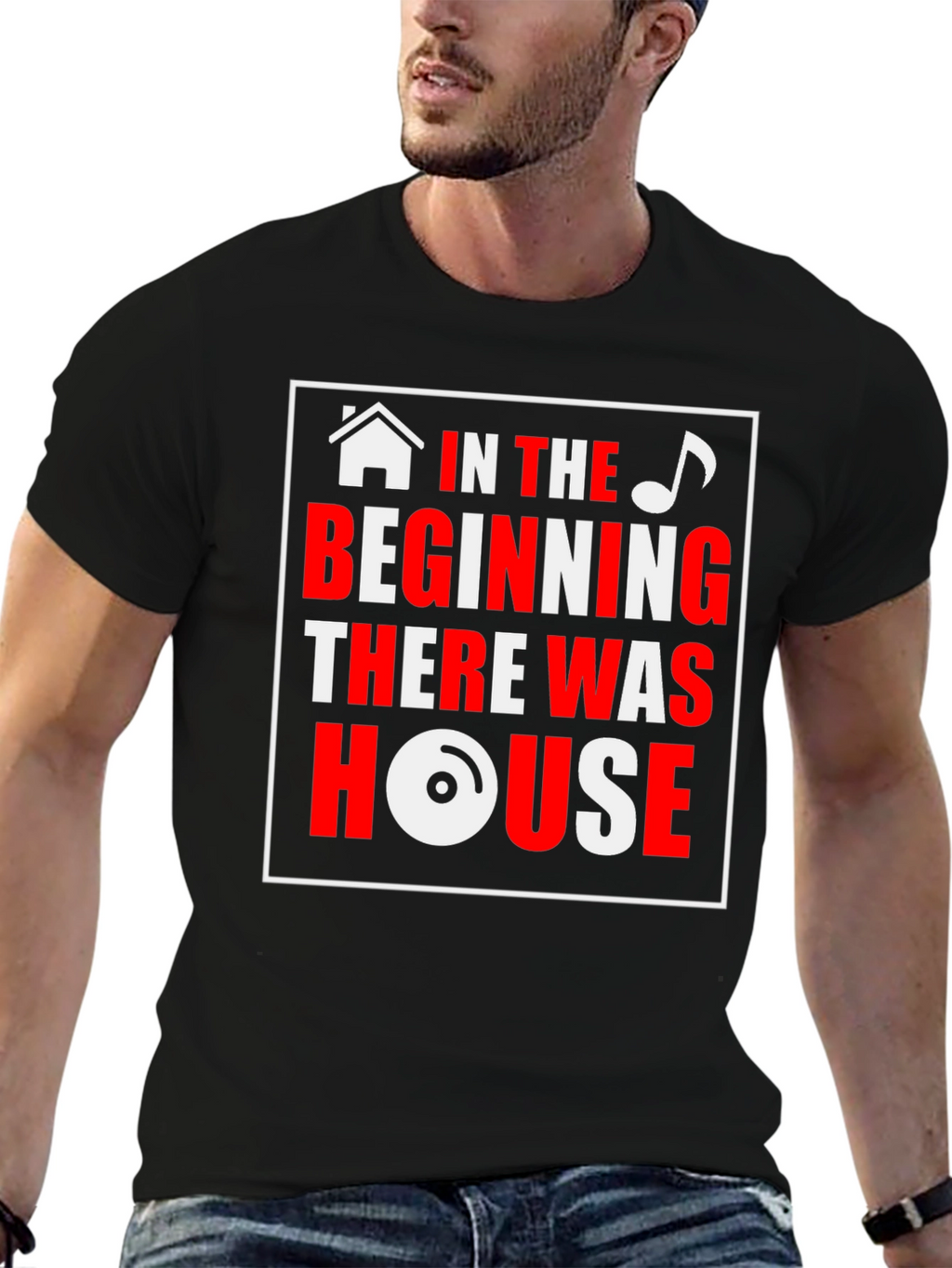 House Music T-Shirt - In the Beginning