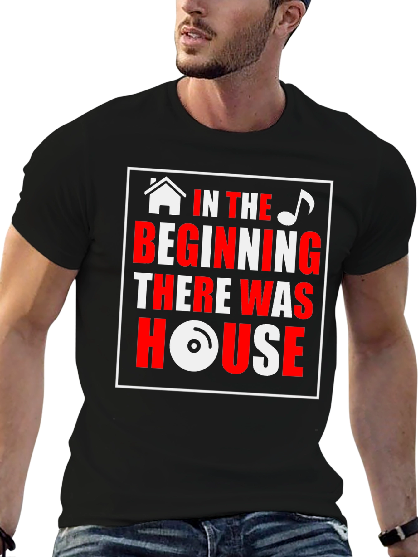 House Music T-Shirt - In the Beginning