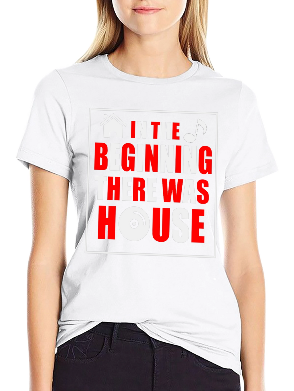 House Music T-Shirt - In the Beginning