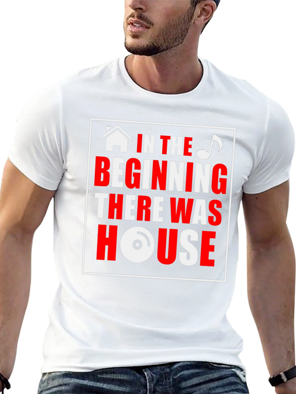 House Music T-Shirt - In the Beginning