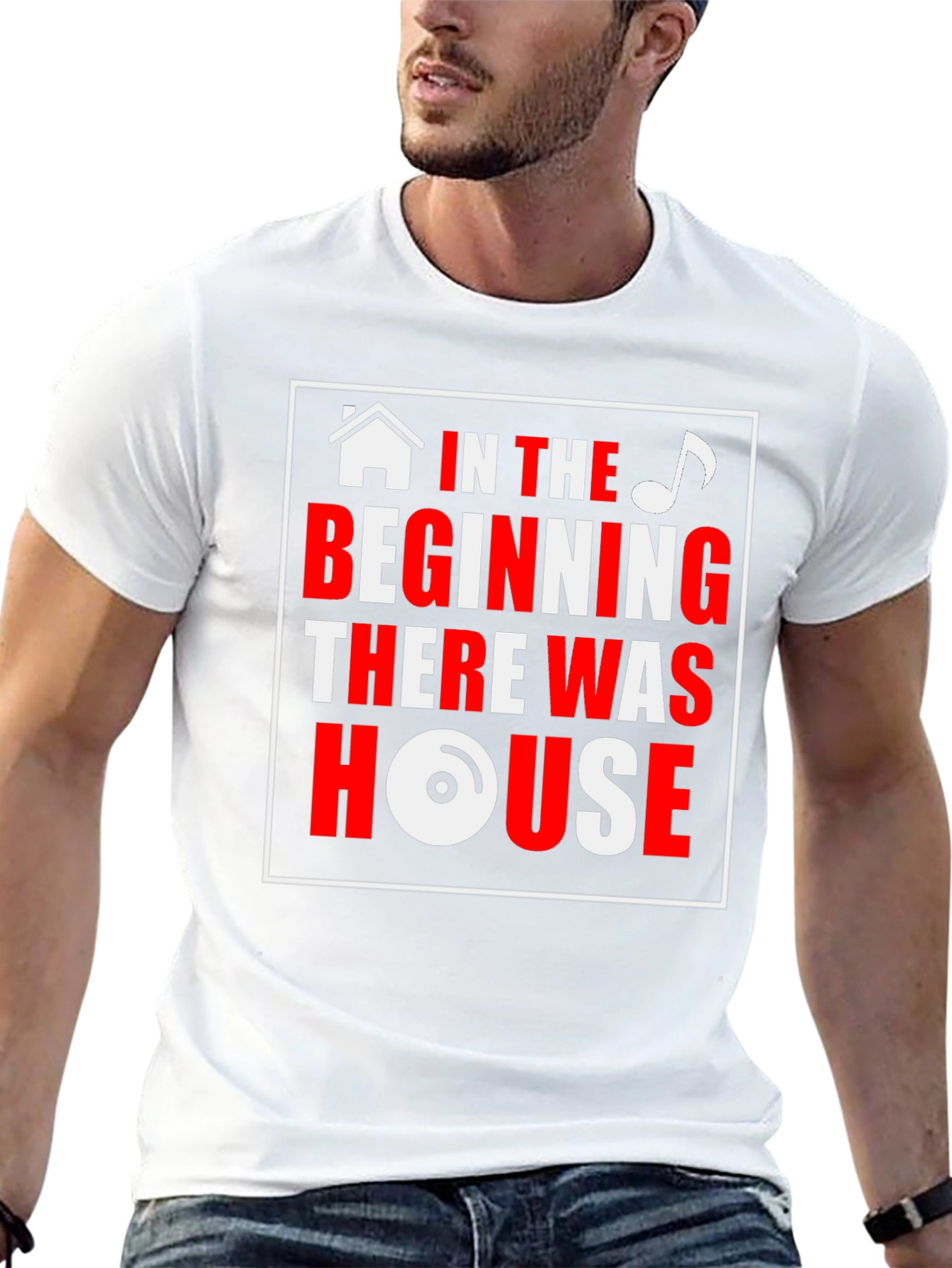 House Music T-Shirt - In the Beginning