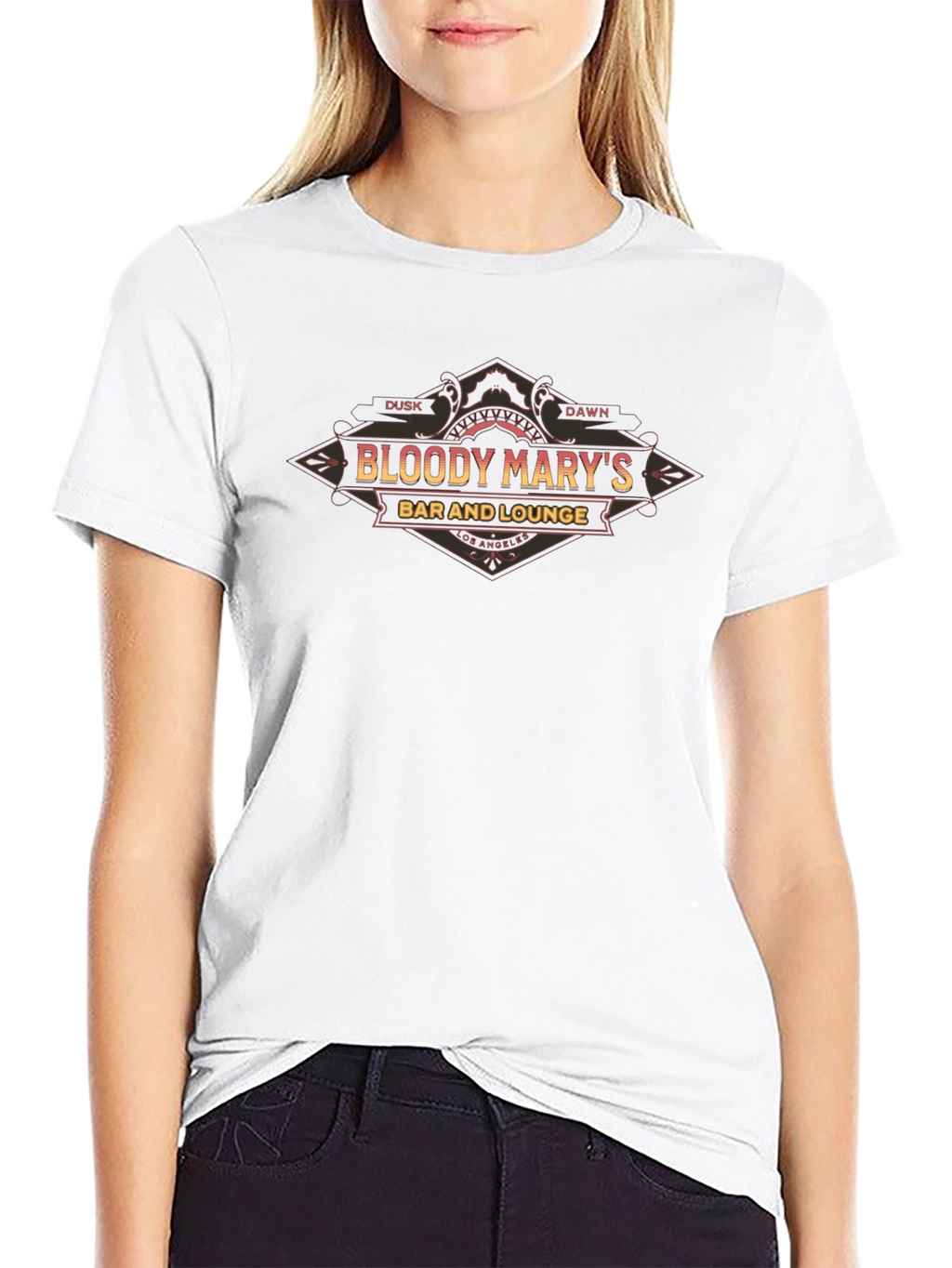 Bloody Marys Bar and Lounge Black T-Shirt
