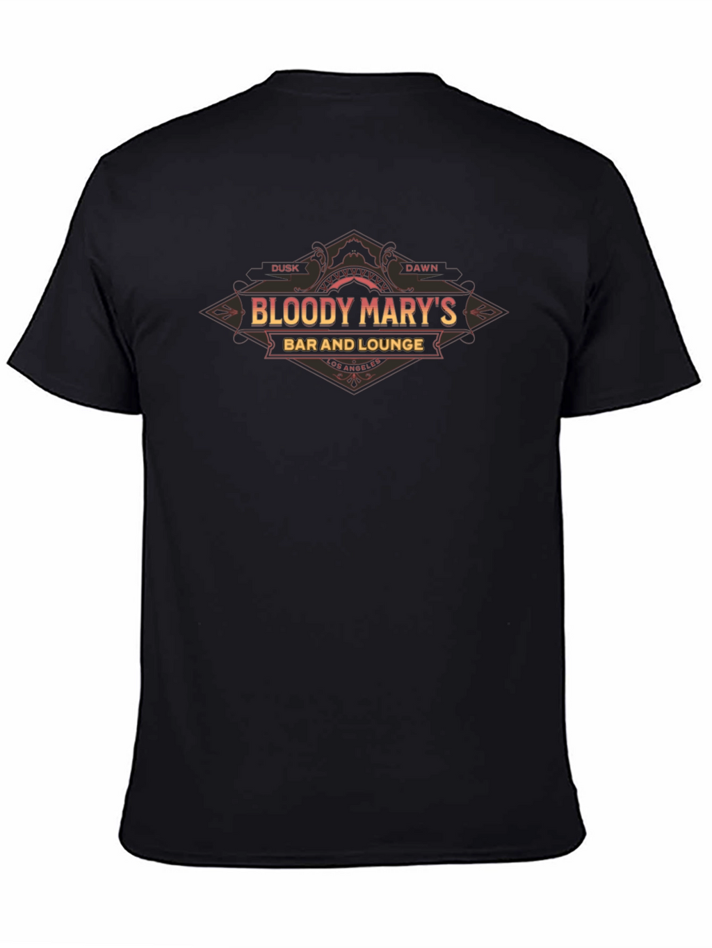 Bloody Marys Bar and Lounge Black T-Shirt