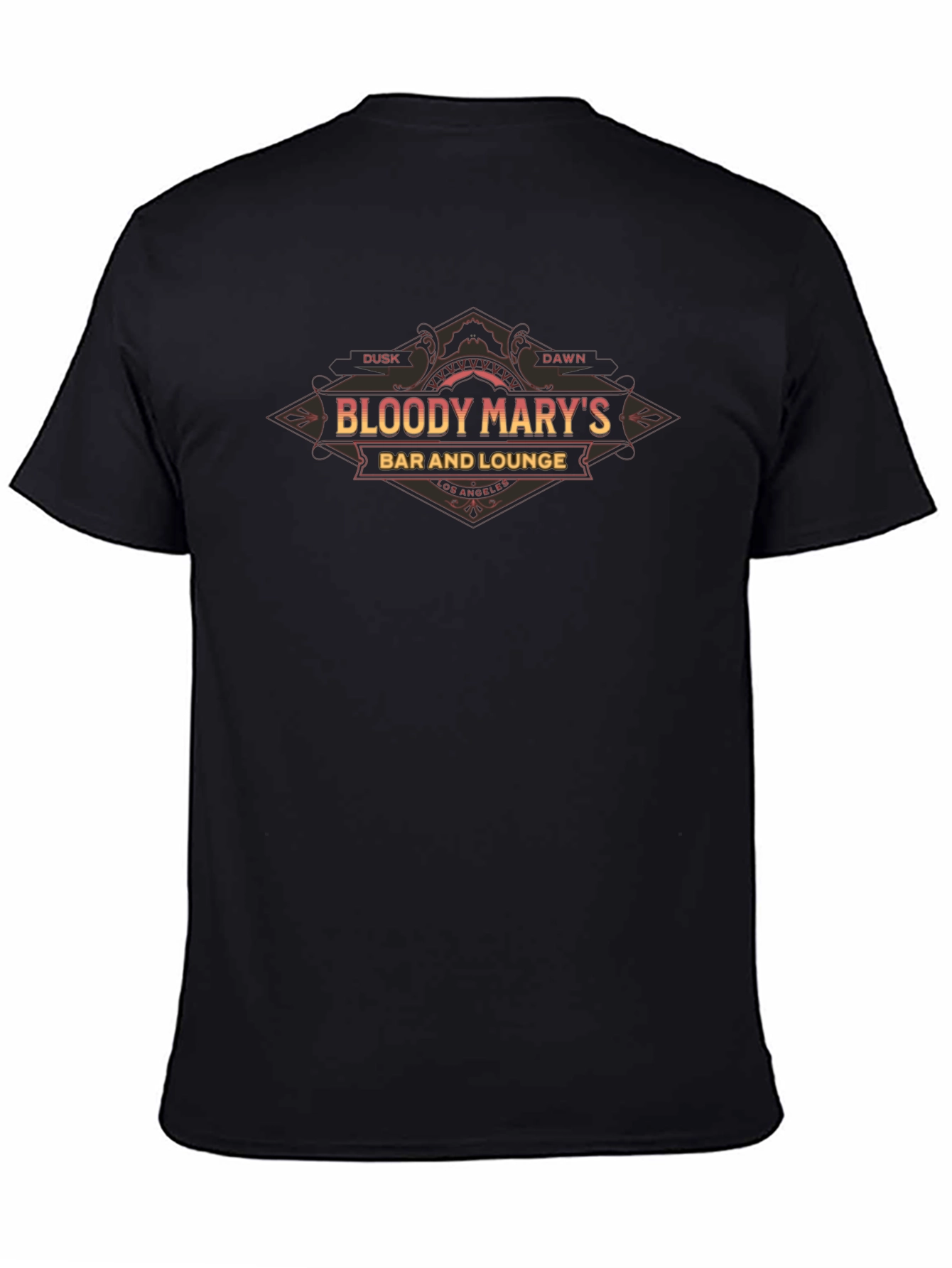 Bloody Marys Bar and Lounge Black T-Shirt