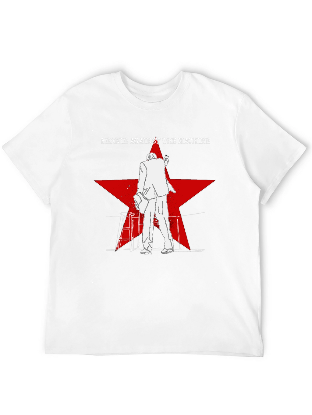 Bernie Against the Machine Graphic Tee