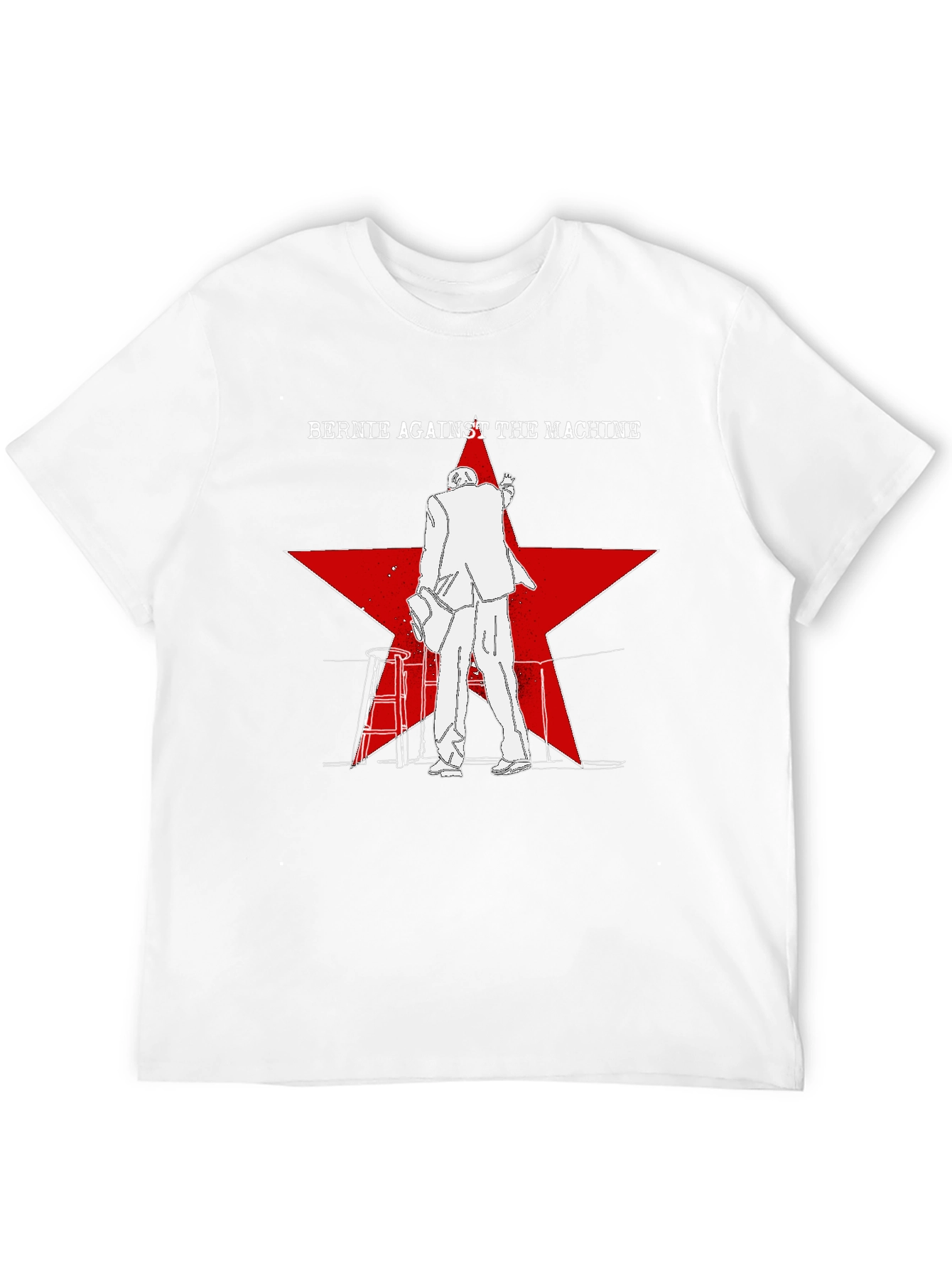 Bernie Against the Machine Graphic Tee