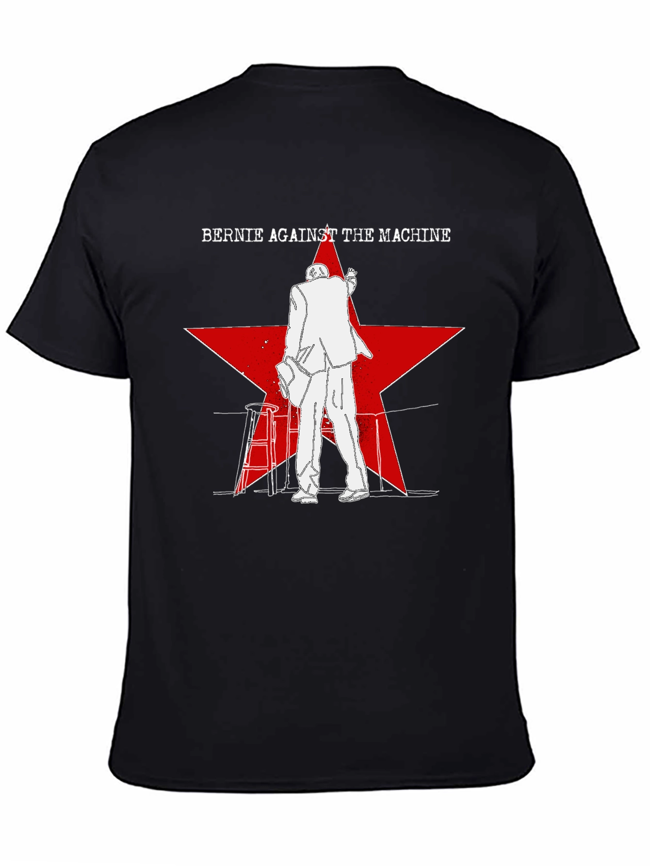 Bernie Against the Machine Graphic Tee