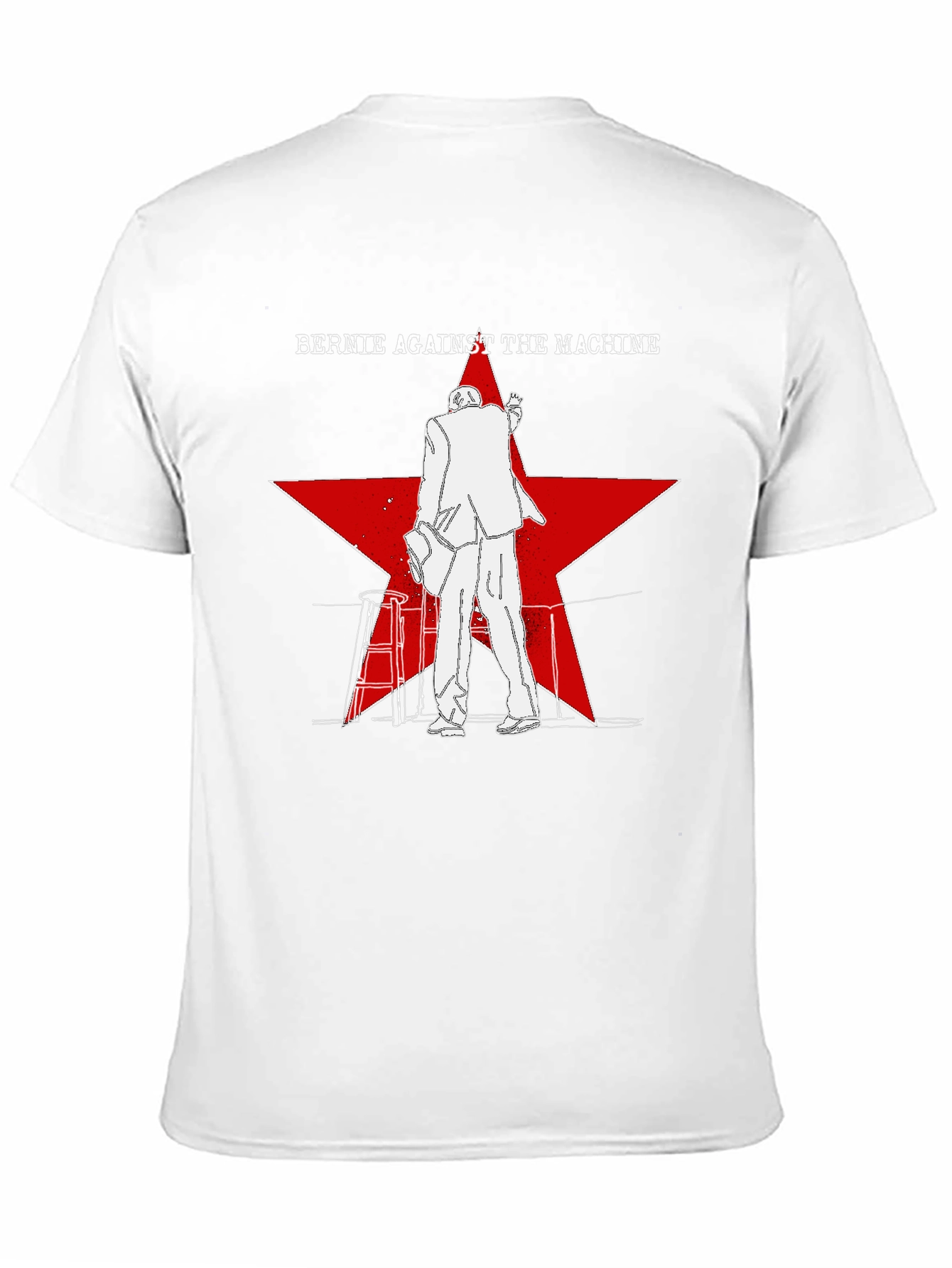 Bernie Against the Machine Graphic Tee
