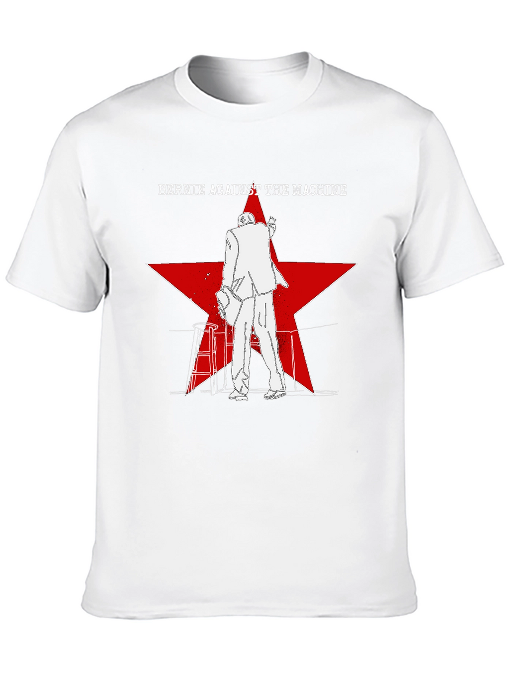 Bernie Against the Machine Graphic Tee