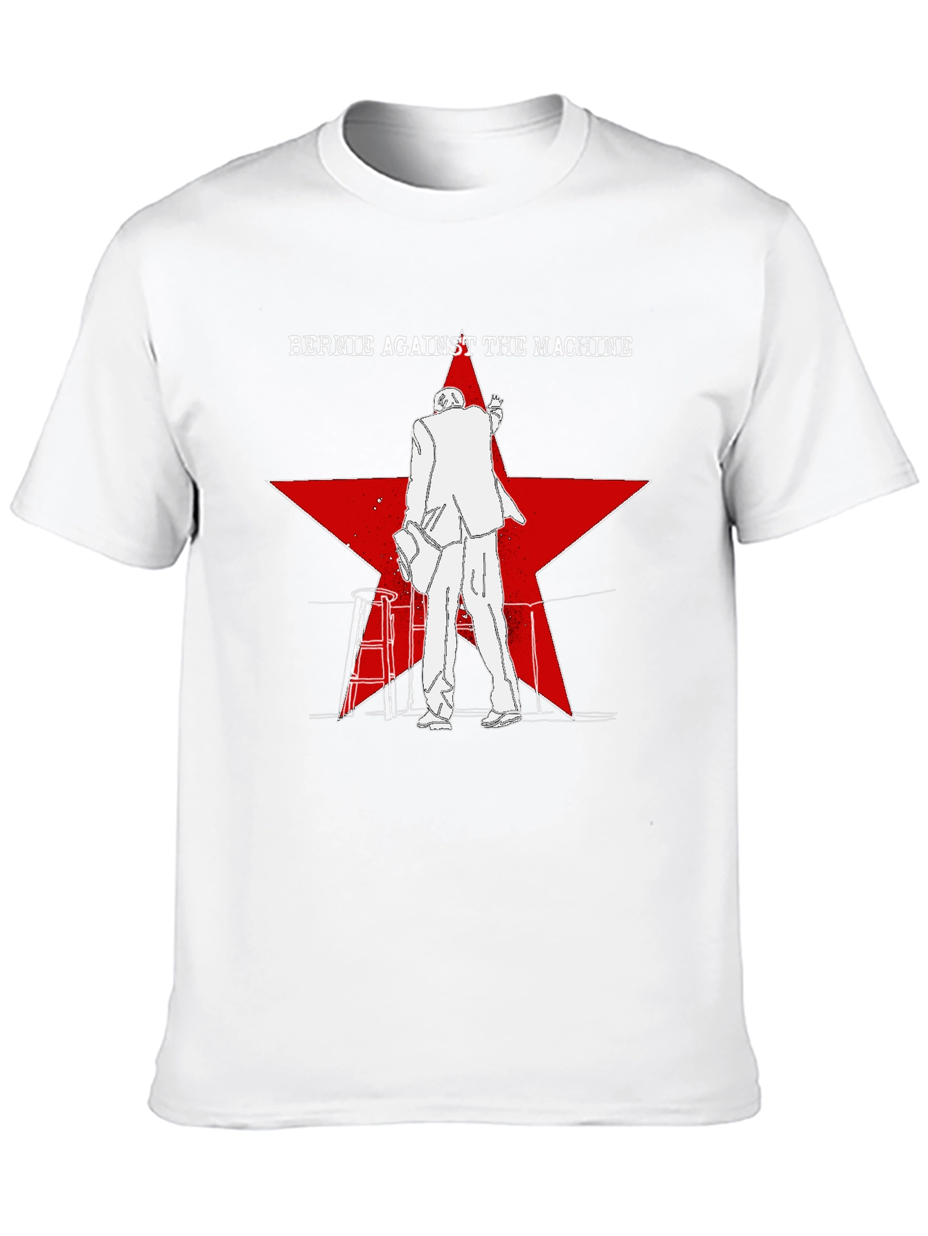 Bernie Against the Machine Graphic Tee